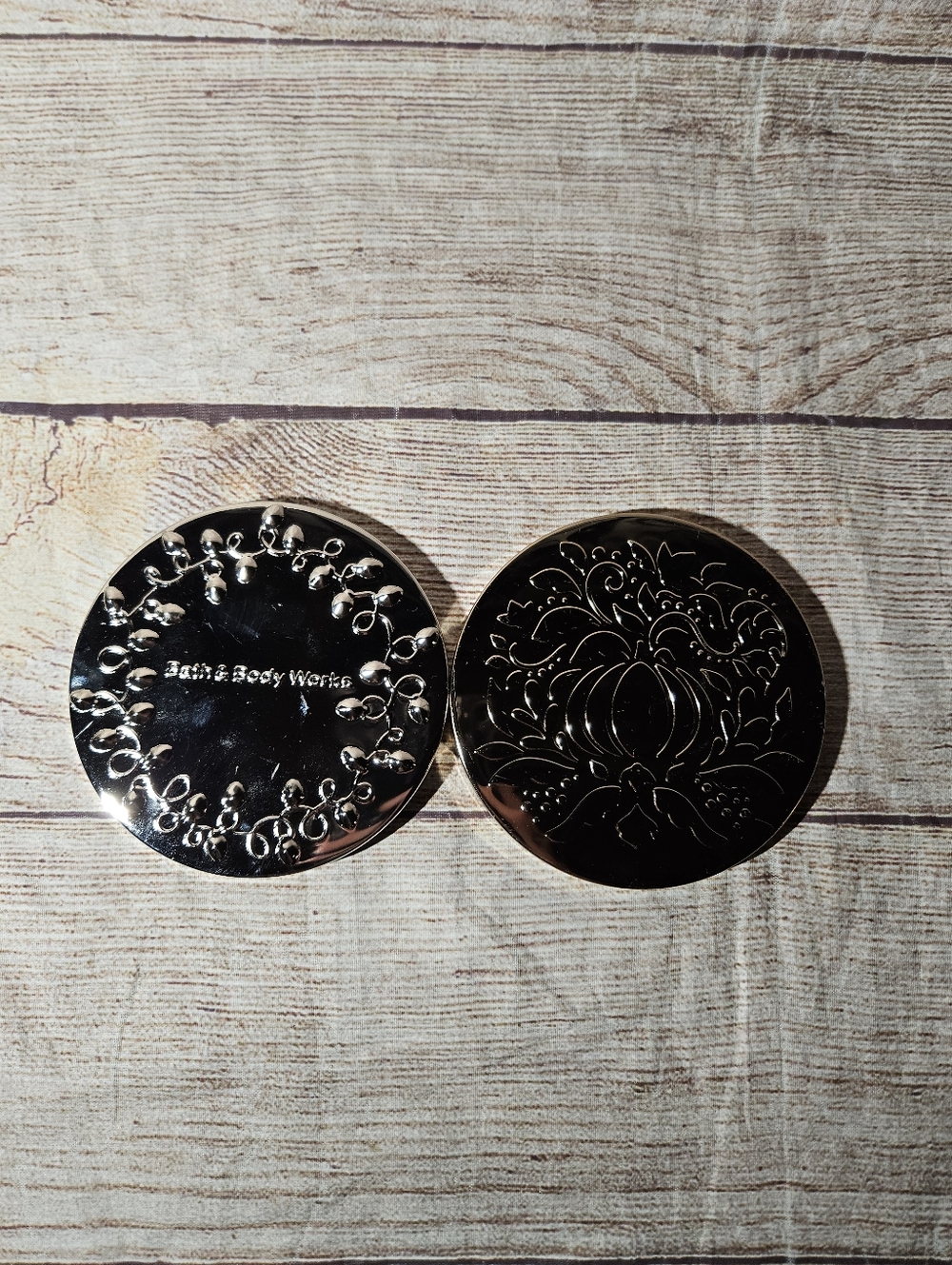 Bath And Body Works fall christmas 3 Wick candle lids